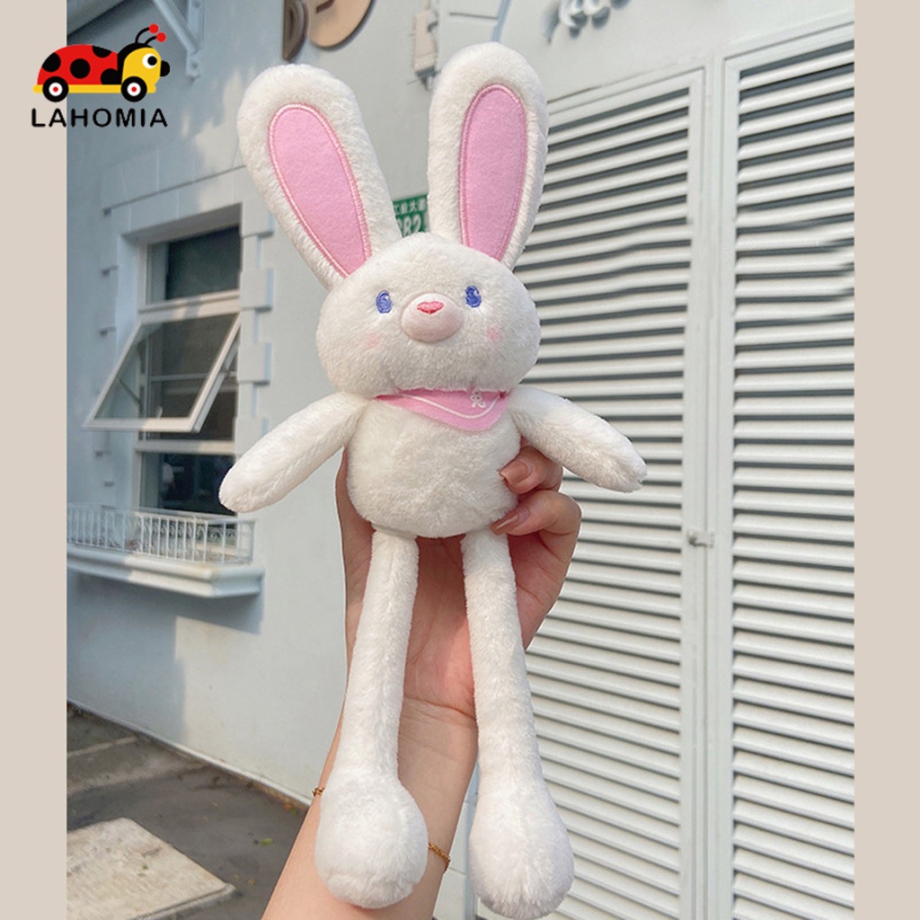 LAHOMIA Đồ chơi búp bê nhồi bông kiểu thỏ hoạt hình đáng yêu trang trí tiệc sinh nhật lễ tình nhân dành cho nữ