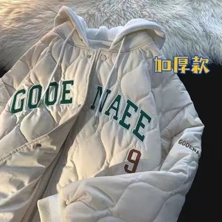 Áo Khoác Bóng Chày Cotton Giả Hai Mảnh Có Mũ Trùm Phong Cách Retro Mỹ Mẫu Mới Dành Cho Nam varsity jacket áo varsity jacket áo khoác varsity jacket varsity jacket nam varsity jacket 2hand áo varsity jacket nam varsity jacket bomber