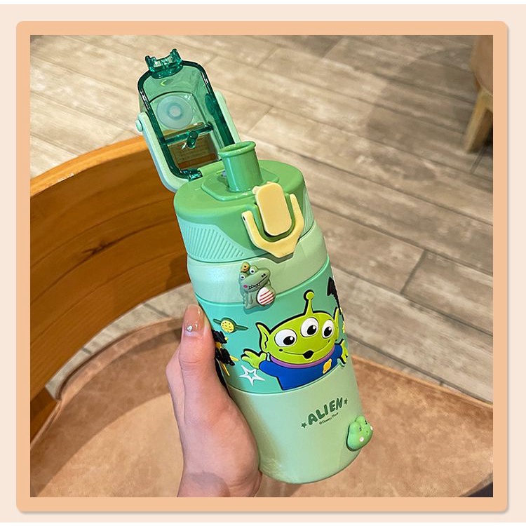Bình Nước Giữ Nhiệt Họa Tiết Hoạt Hình Disney Xinh Xắn Dành Cho Bé Lớp 316