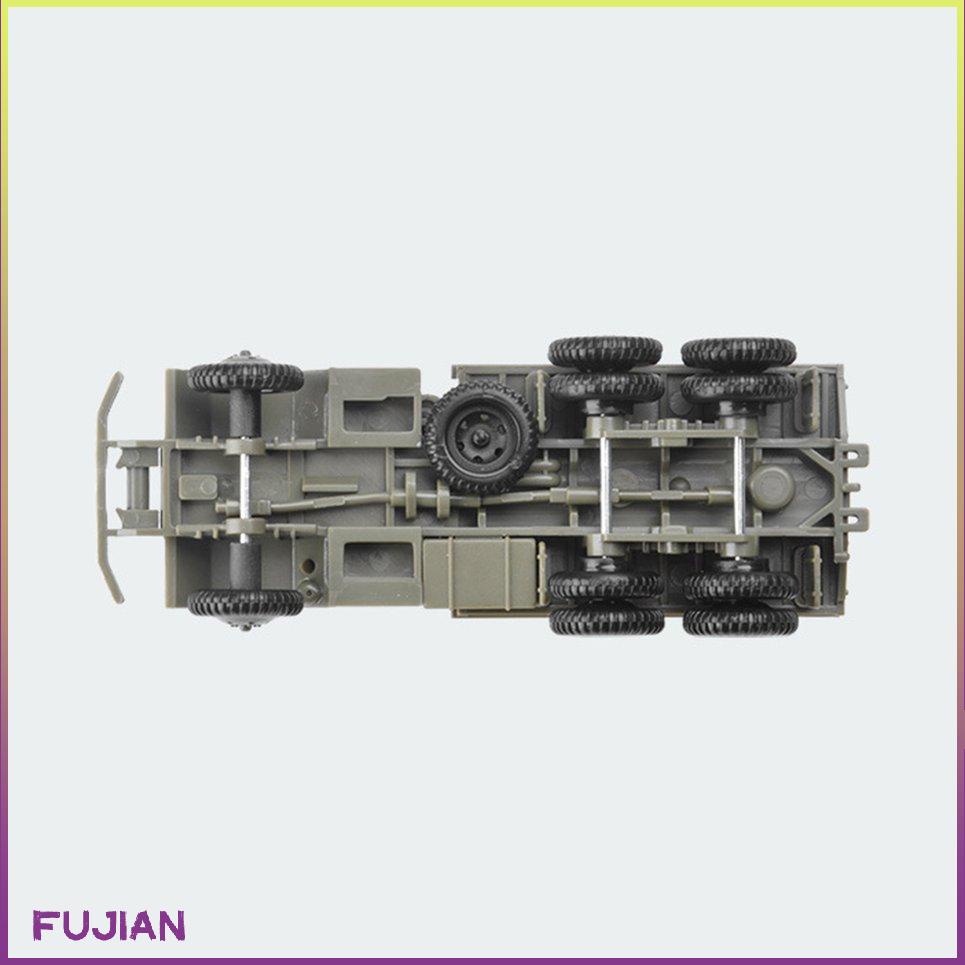 1:72 M35 Xe Tải Quân Sự 4D Bánh Bọc Thép Cao Su Không Lắp Ráp Mô Hình Đồ Chơi Hơi Quà Tặng