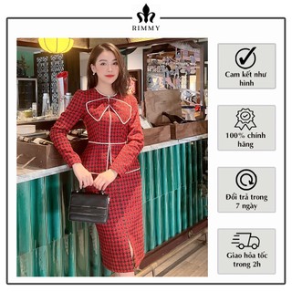 Set Dạ Redline Vest Thiết Kế Họa Tiết Caro Sang Trọng, Thanh Lịch