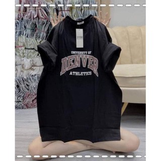 Áo thun cotton 3158 cotton khô form rộng nam nữ unisex denver