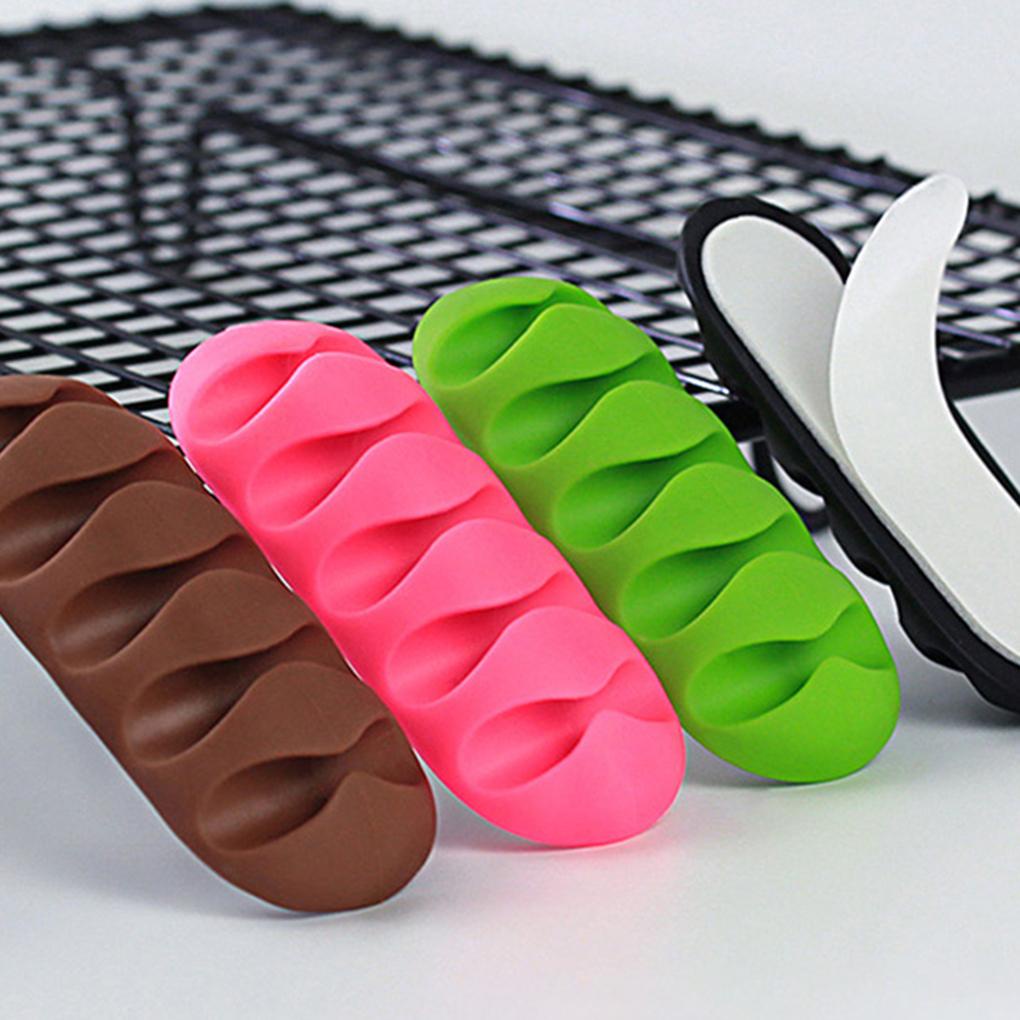 Giá Đỡ Cố Định Dây Cáp / Tai Nghe Để Bàn Tiện Lợi