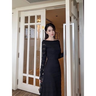 ➖Đầm xoè ren hở lưng