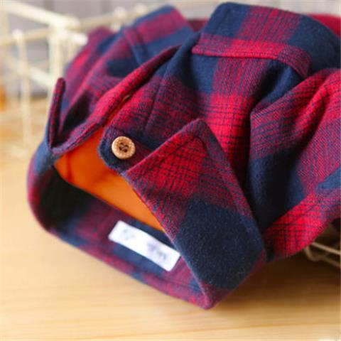 Áo Sơ Mi Cotton Lót Lông Cừu Dày Dặn Tay Dài Phong Cách Hàn Quốc Thời Trang Mới Cho Bé Trai