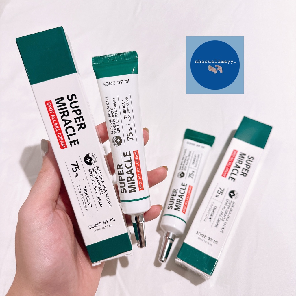 Kem chấm mụn Some By Mi Super Miracle Spot All Kill Cream 30ml