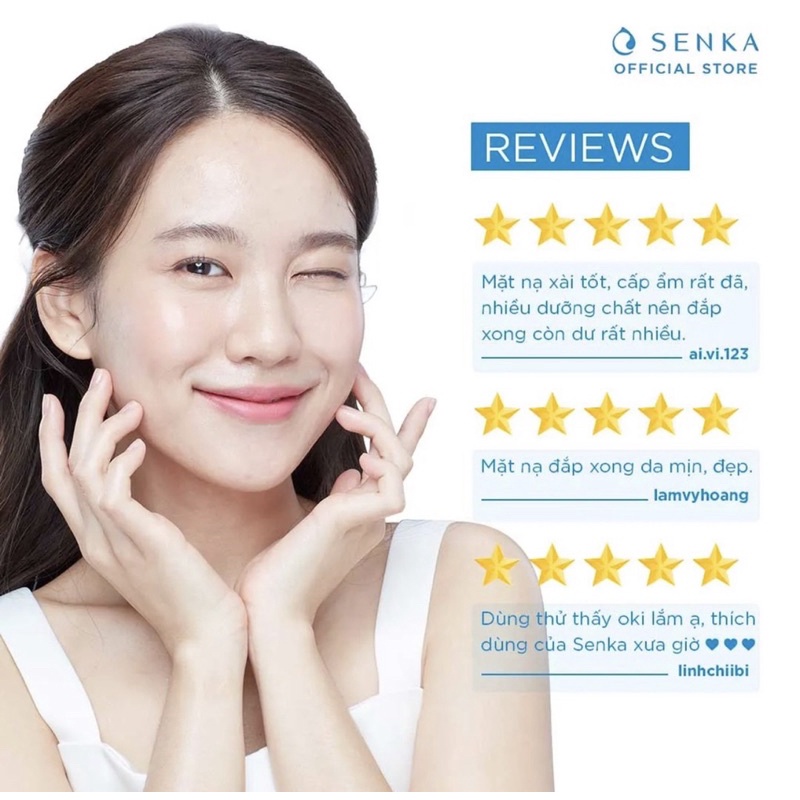 MẶT NẠ SENKA PERFECT AQUA 23G