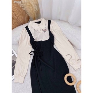 ĐẦM POLO MIDI RÚT EO