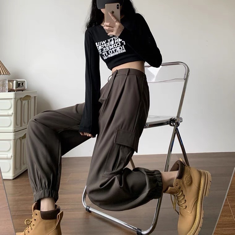 Quần jogger túi hộp bo chân HAGA QBG01