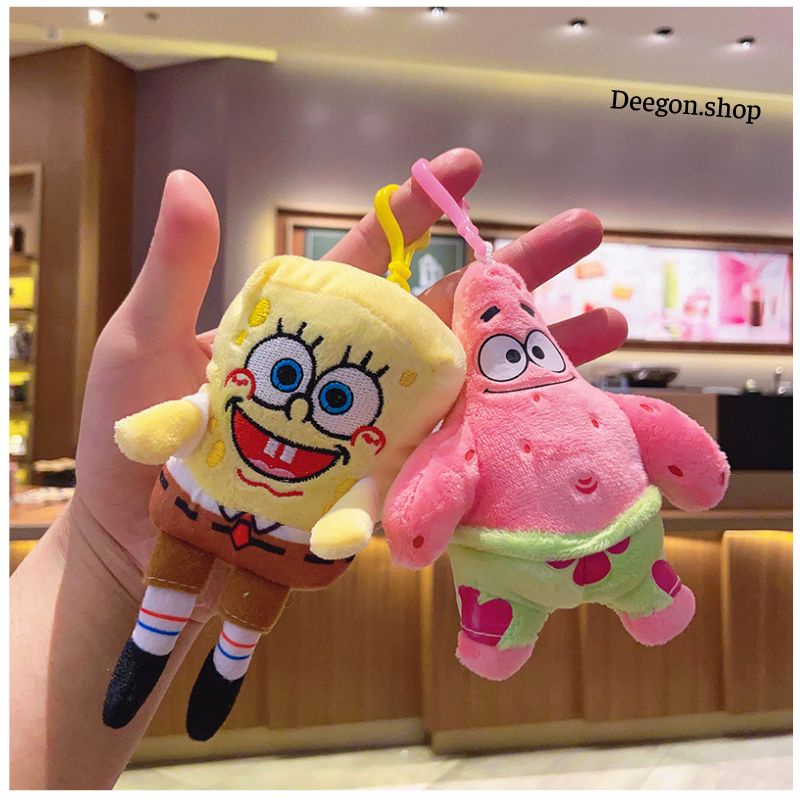 Móc khóa thú nhồi bông thời trang,Móc chìa khóa dễ thương treo balo cặp túi xách hàn quốc