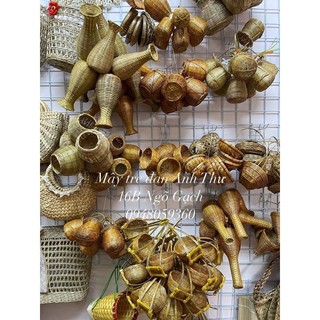 Mây tre nhí, mây tre mini decor trang trí ( Ảnh thật)
