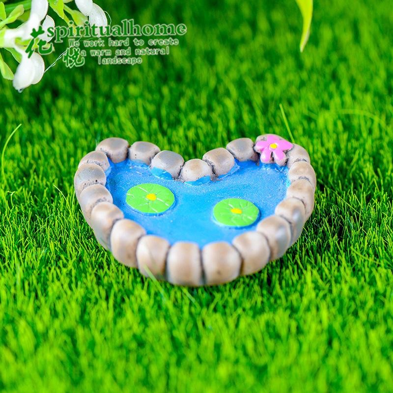 Tiểu cảnh Hồ Nước, Ao Sen - Terrarium - Charm trang trí - Phụ kiện, sticker, sen đá, xương rồng