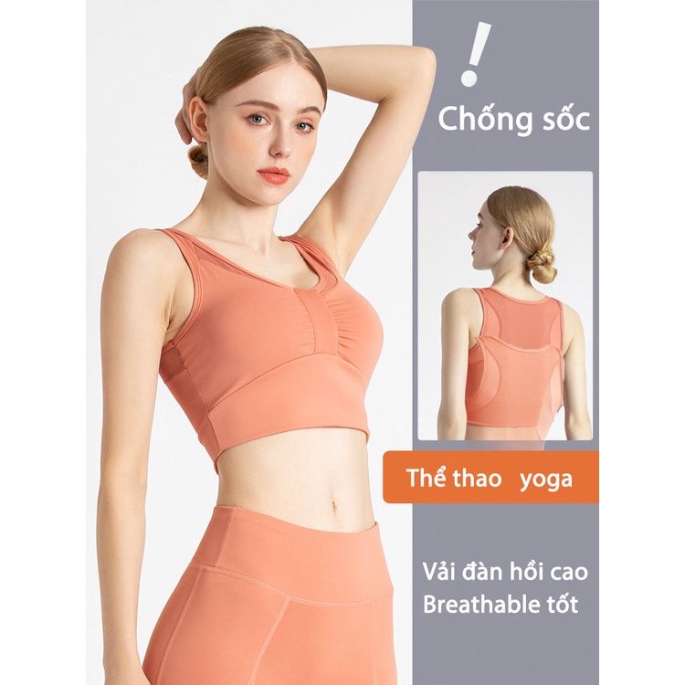 Bộ Đồ Tập Yoga Lưng Cao Dáng Ôm Đính Nơ Phong Cách Mới