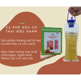 Cà phê hữu cơ xanh thải độc đại tràng - dáng đẹp và tốt cho sức khỏe