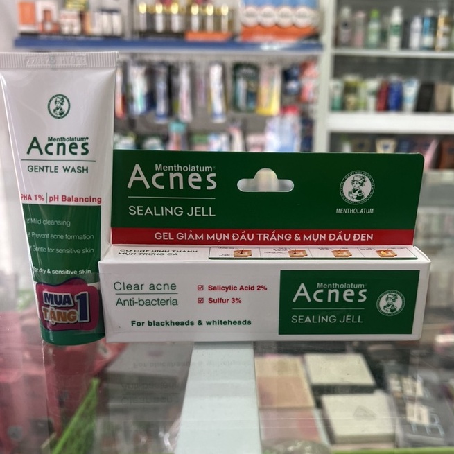 Gel sạch mụn & Kháng khuẩn Acnes Sealing 18g