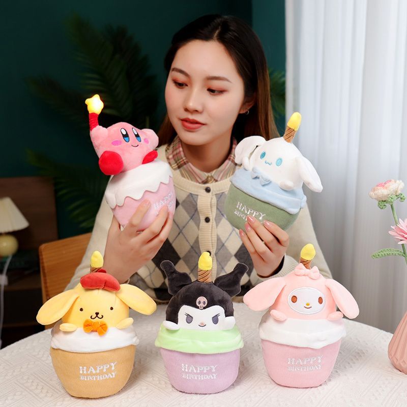 Thú Nhồi Bông Hình Cún Kuromi Dễ Thương