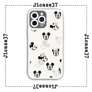 Ốp lưng iphone và samsung xiaomi oppo cạnh vuông Jicase cú chuột mickey