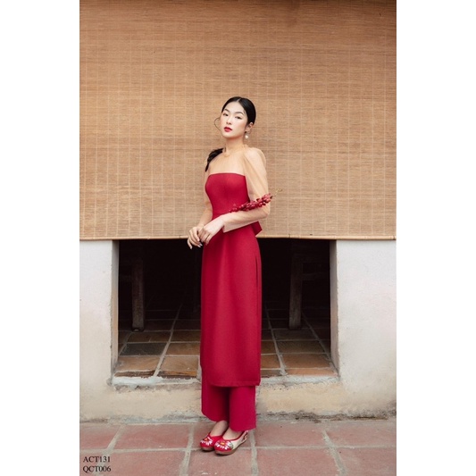 áo dài nơ tiin size M