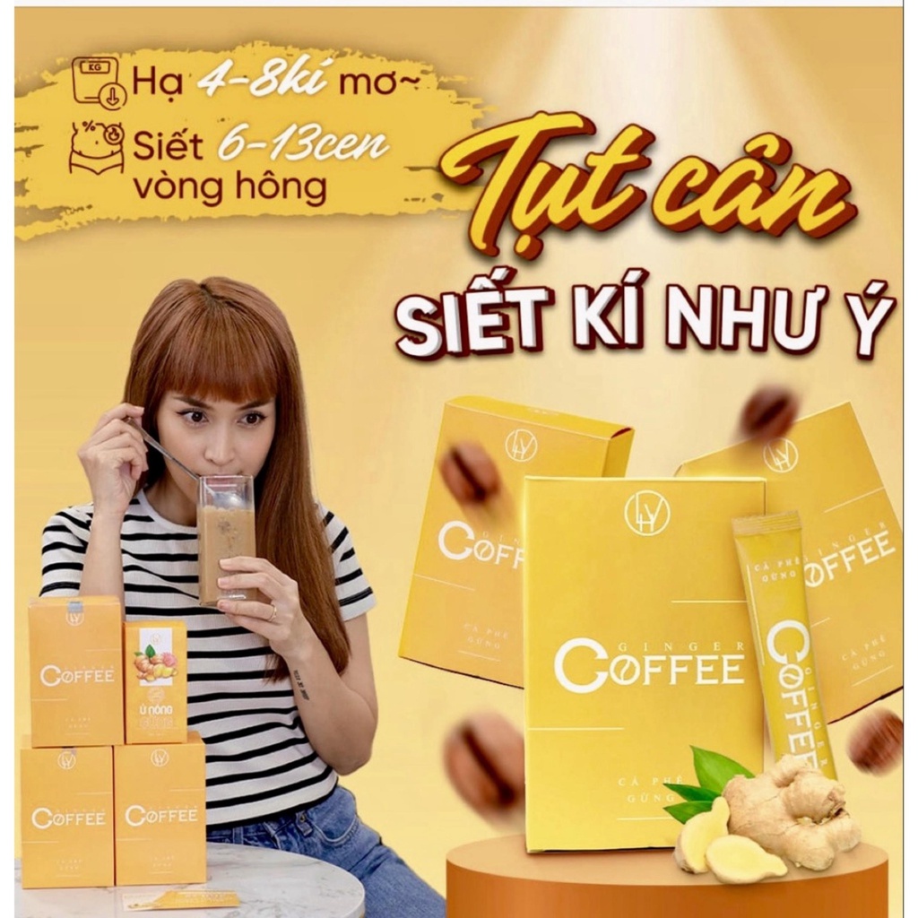 Giảm mỡ bụng Ginger Coffee, cafe giảm cân, cà phê gừng giảm mỡ ...