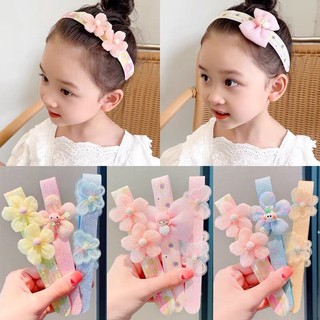 Miếng dán tóc mái, băng đô dán tóc mái đính nhiều hình dễ thương cho bé