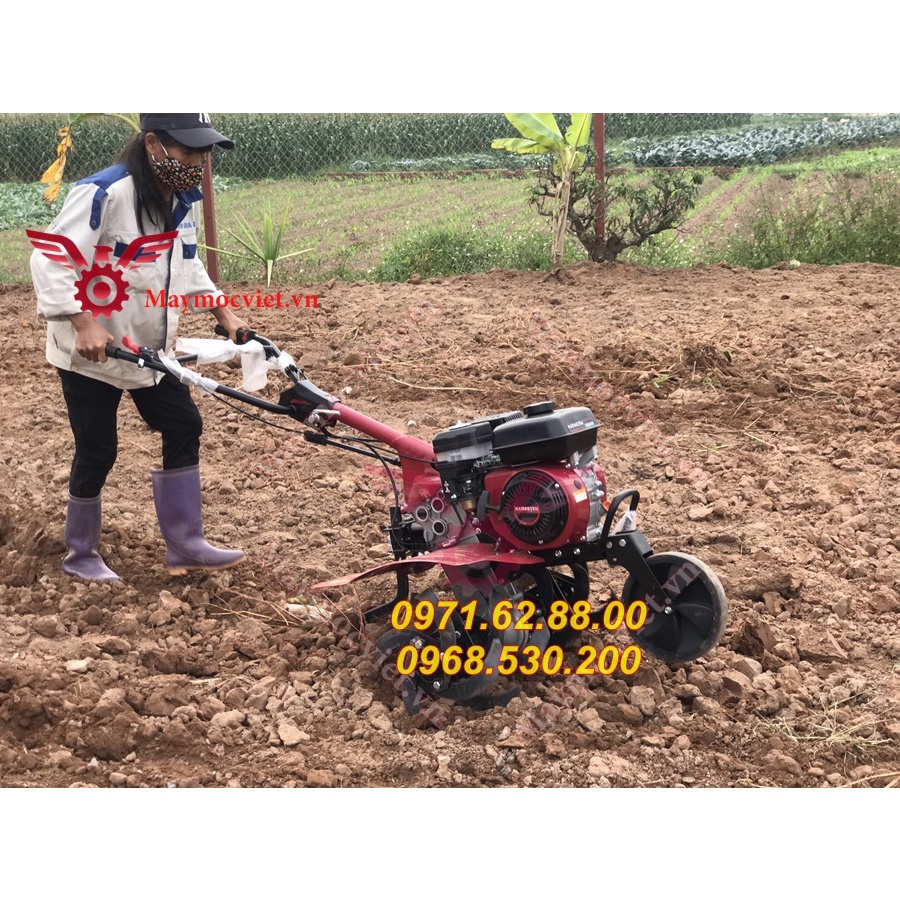 Máy xới đất, máy cày bừa lên luống tạo rãnh giá rẻ tại Phú Thọ