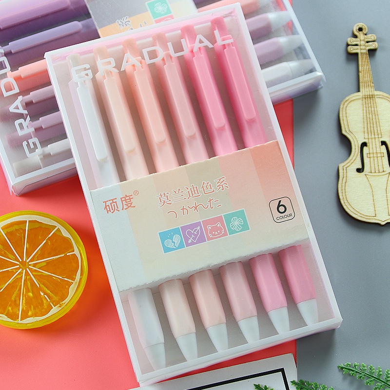 Bút Morandi Dạng Nhấn Chỉnh Tư Thế Cột Lục Giác