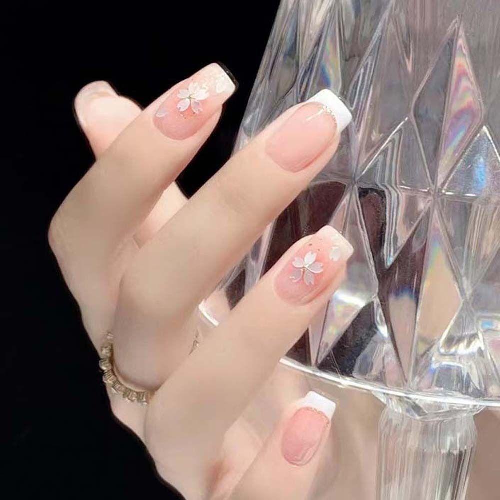 Hạt Kim Sa Hình Hoa Trang Trí Móng Tay TAYLOR1 1|Kim Sa Hoa Anh Đào Nhật Bản Đính Móng Tay Nghệ Thuật