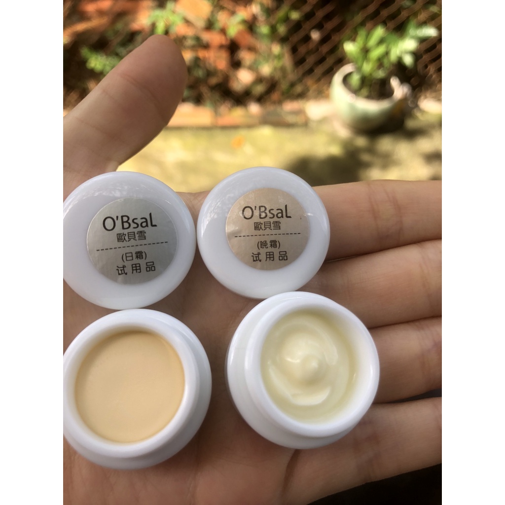 Bộ Mini Obsal khắc thâm nám dưỡng trắng dành cho da yếu