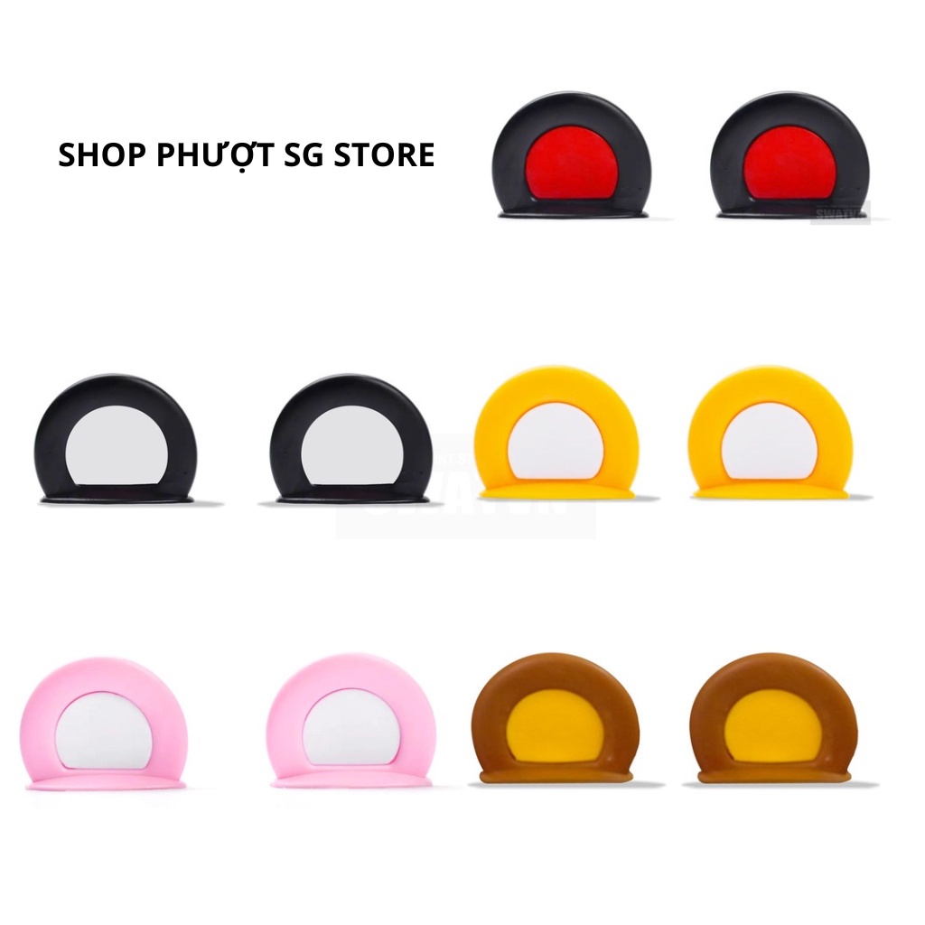 Tai mèo trang trí mũ bảo hiểm, phối màu dễ thương kèm kem dán 3M