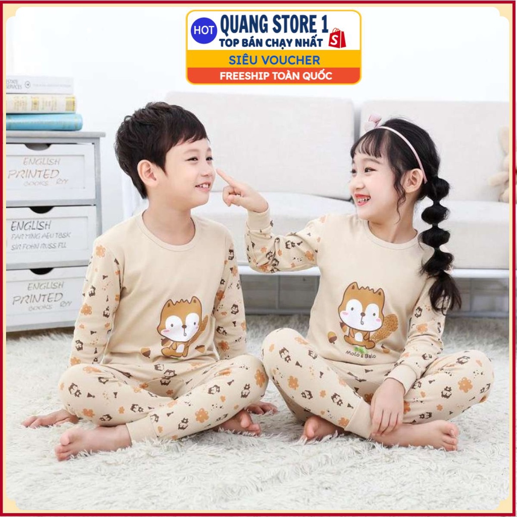 Bộ quần áo cotton trẻ em chất đẹp T2