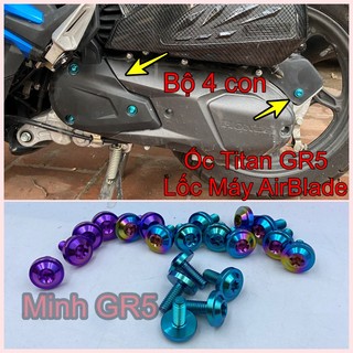 Bộ 4 ốc lốc máy, lốc nồi xe airblade