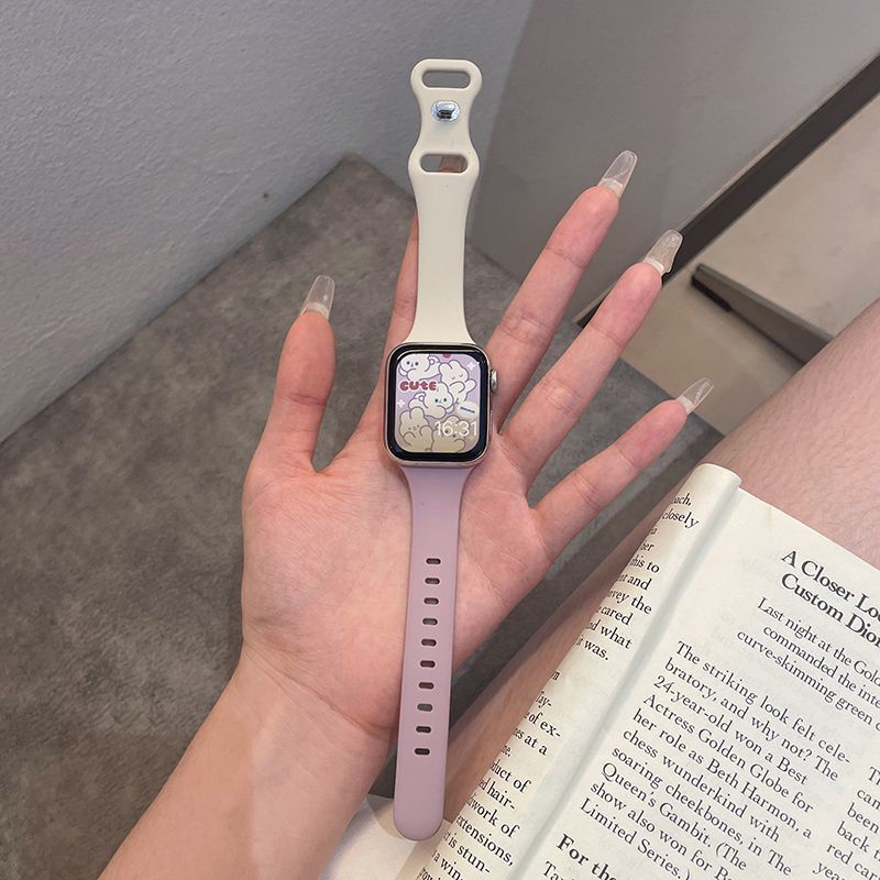 Dây Đeo Thay Thế Bằng Silicone Mỏng Cho Redmi Watch 2 Lite Xiaomi Mi Watch Lite Ốp