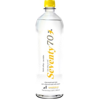 Nước Ion Kiềm Seventy70% Loại Chai 500ml - Mr.Muối