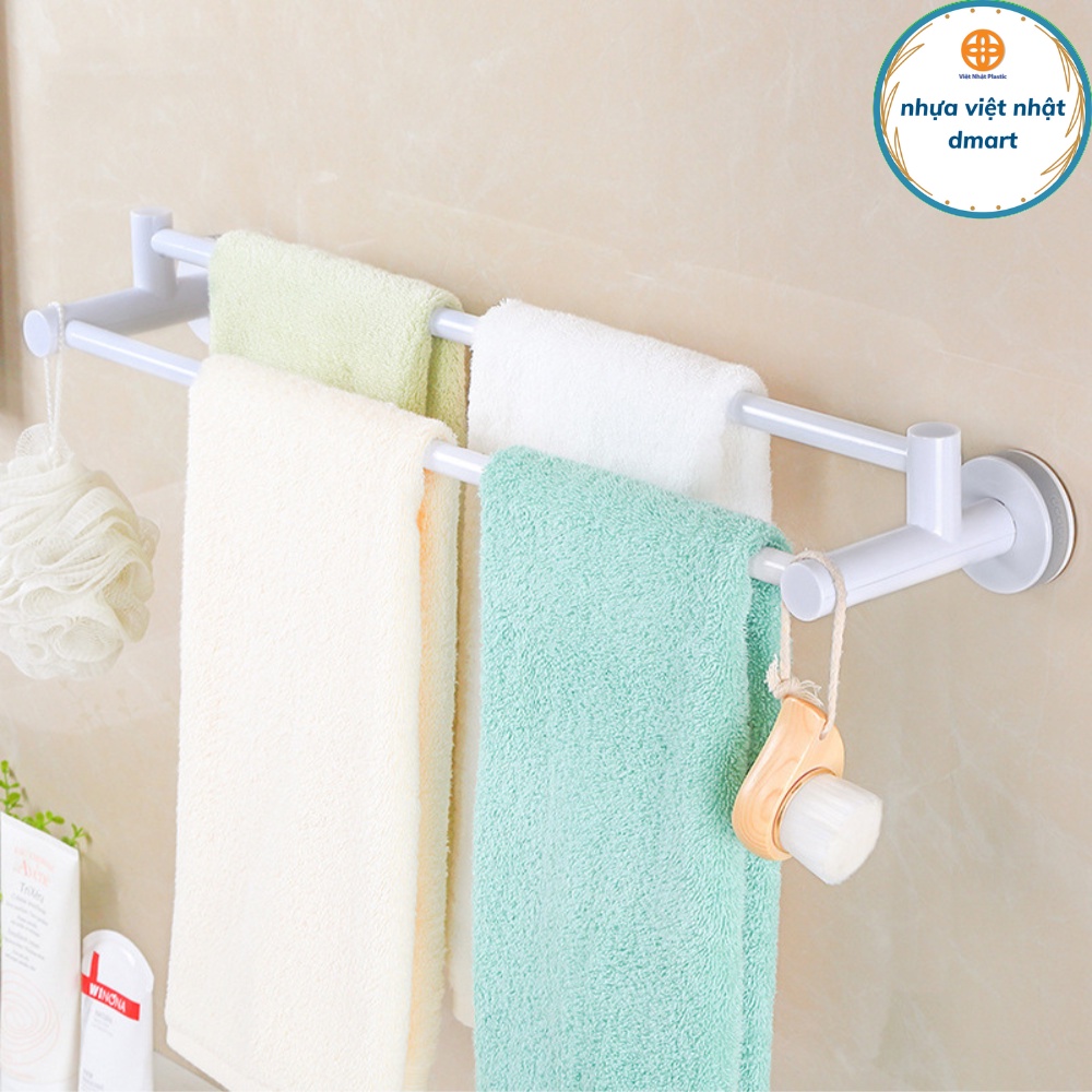 giá treo khăn nhà tắm dán tường ecoco, giá treo khăn nhà bếp hàng nội địa trung