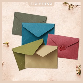 Phong bì phong bì thư kraft Vintage nhiều màu phong cách retro lãng mạn cổ điển đựng thiệp sinh nhật giấy viết thư
