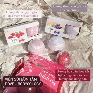 VIÊN SỦI THẢ BỒN BATH BOMBS - TẠO MÙI HƯƠNG KHÔNG TẠO BỌT [HÀNG MỸ]