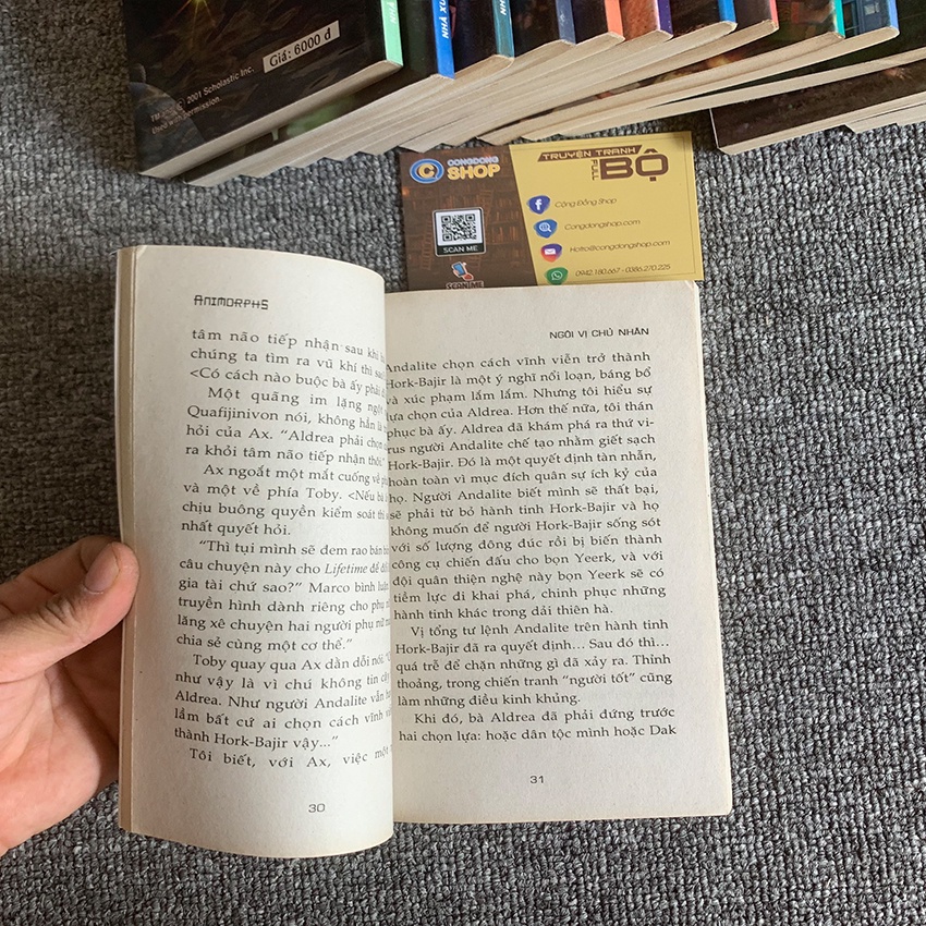 Truyện Animorphs Người Hóa Thú - Trọn Bộ 70 Tập - NXB Trẻ