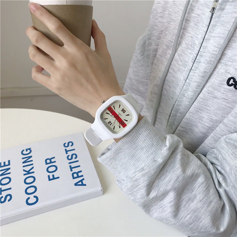 Đồng Hồ Thể Thao Nam Nữ Chính Hãng AOSUN TD6 Kiểu Dáng Mặt Vuông Thời Trang Thể Thao Đẹp Cá Tính Giá Rẻ