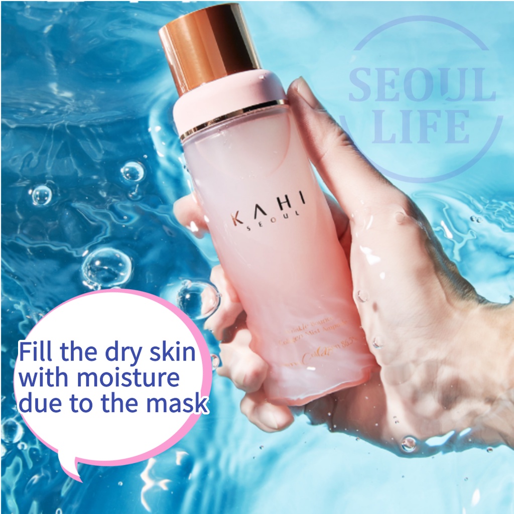 KAHI Wrinkle Bounce Collagen Mist Ampoule 60ml / 1+1 / 100ml Làm trắng & Cải thiện nếp nhăn | BigBuy360 - bigbuy360.vn