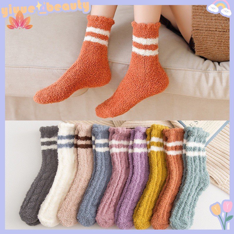 Vớ Len Giữ Ấm 2 Sọc jp5 Cho Nữ