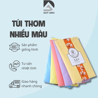 Túi thơm cao cấp treo tủ quần áo, túi thơm nhiều mùi treo tủ quần áo tủ giày chống ẩm mốc côn trùng loại vỏ màu