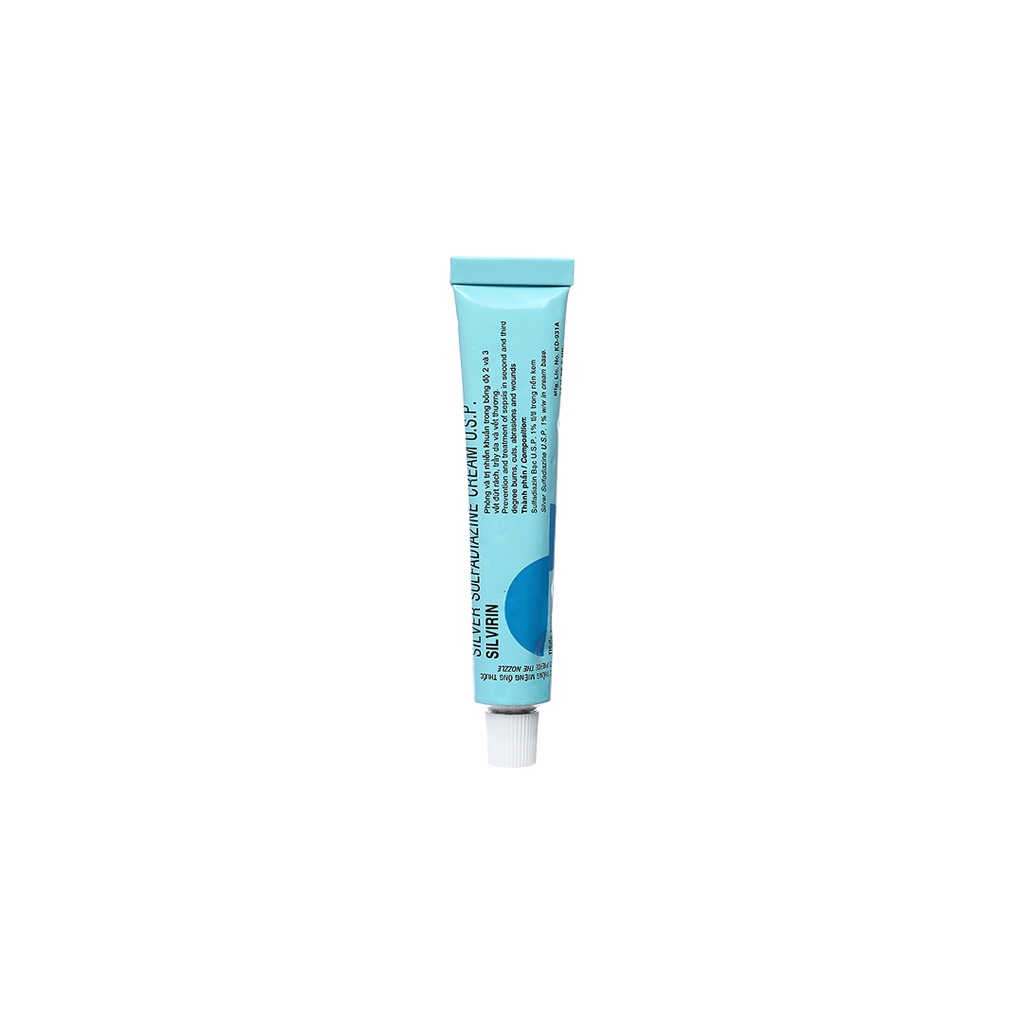 Kem Bôi Phỏng Silvirin 20g Phòng Ngừa Nhiễm Khuẩn Do Bỏng