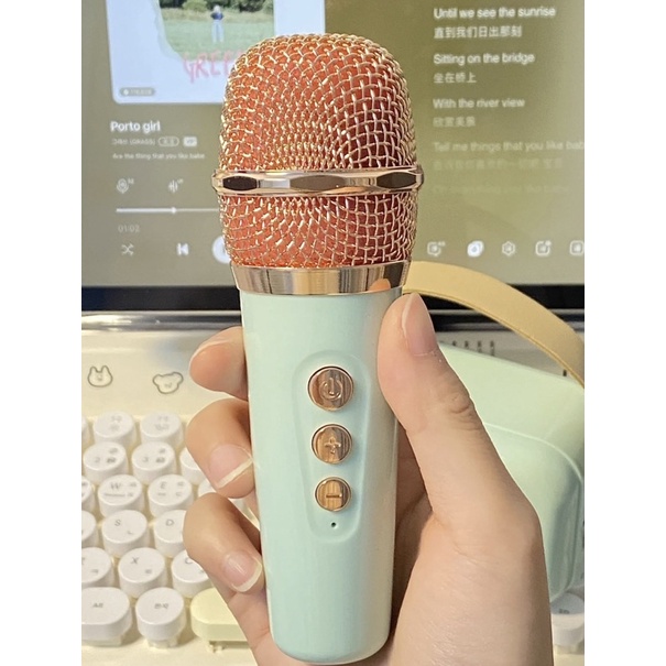 Loa mic bluetooth ktv karaoke Nemo B152 mẫu mini dễ thương