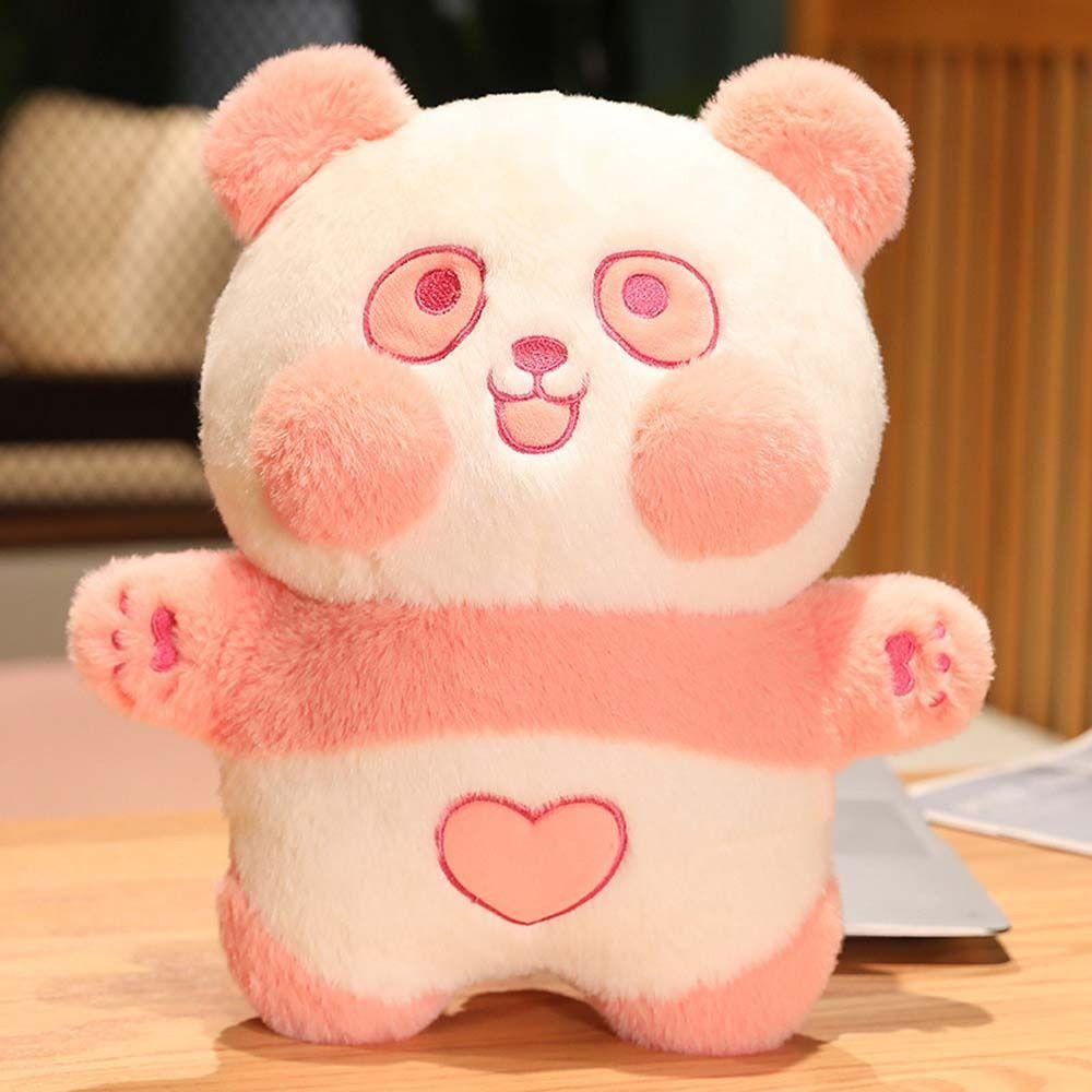 Thú Nhồi Bông Hình Gấu Trúc Dễ Thương Trang Trí Ghế Sofa