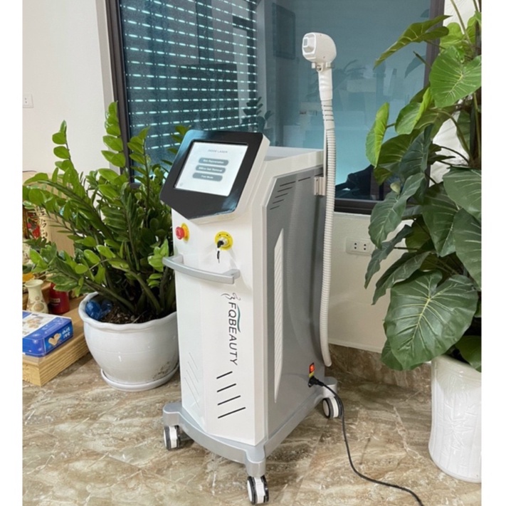 Máy Triệt Lông Diode Laser 808nm | Triệt Lông Diode Tay 10 Thanh 20 Tr Xung