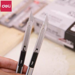 Dao Rọc Giấy Deli 2034 (Lưỡi Dao 30 Độ)