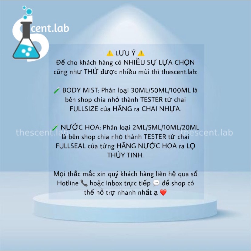 Xịt Thơm Toàn Thân Mùi Hương MAGIC IN THE AIR -thescent.lab-