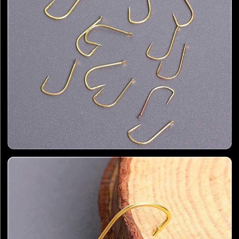 Lưỡi câu cá rô phi vàng có ngạnh