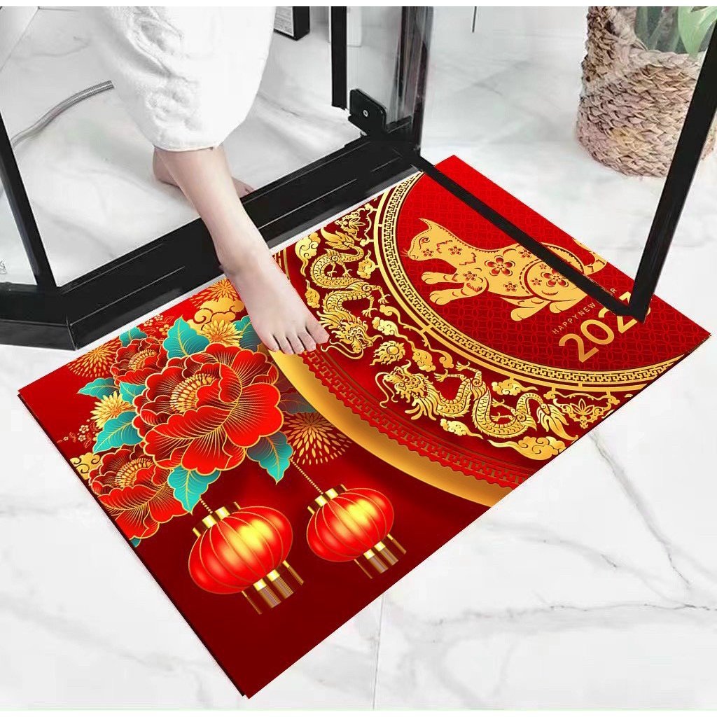 Thảm Lau Chân Mẫu 2023 - Thảm Chùi Chân Màu Đẹp Siêu Rẻ
