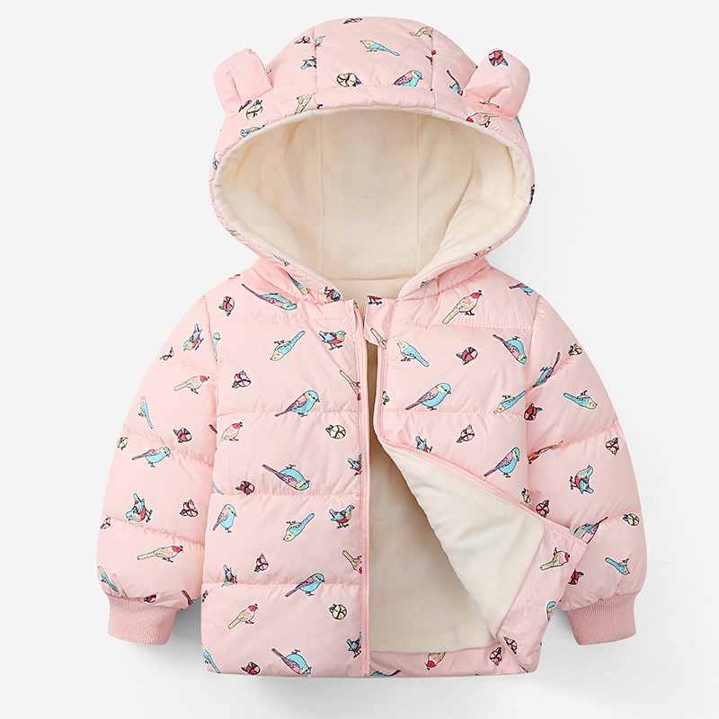 Áo Khoác cotton Dày Dặn Thời Trang Mùa Đông Mới Cho Bé